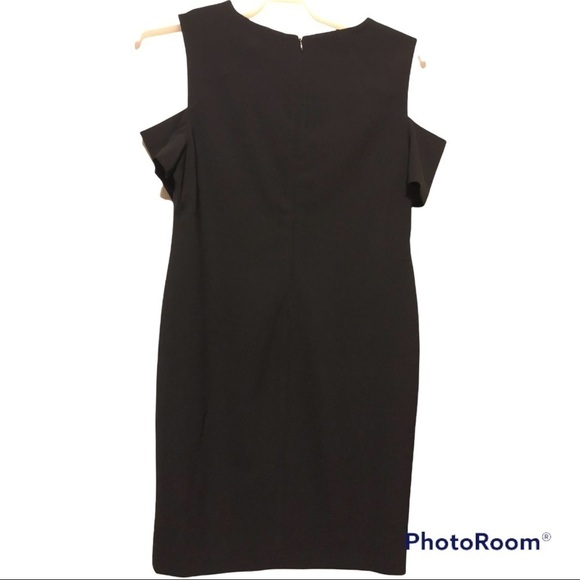 Chico’s Cold Shoulder Sheath Dress - Picture 2 of 6